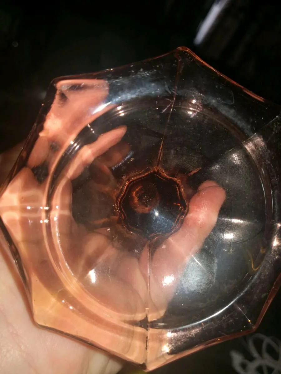 Pink Art Deco Walther style vase - Image 3