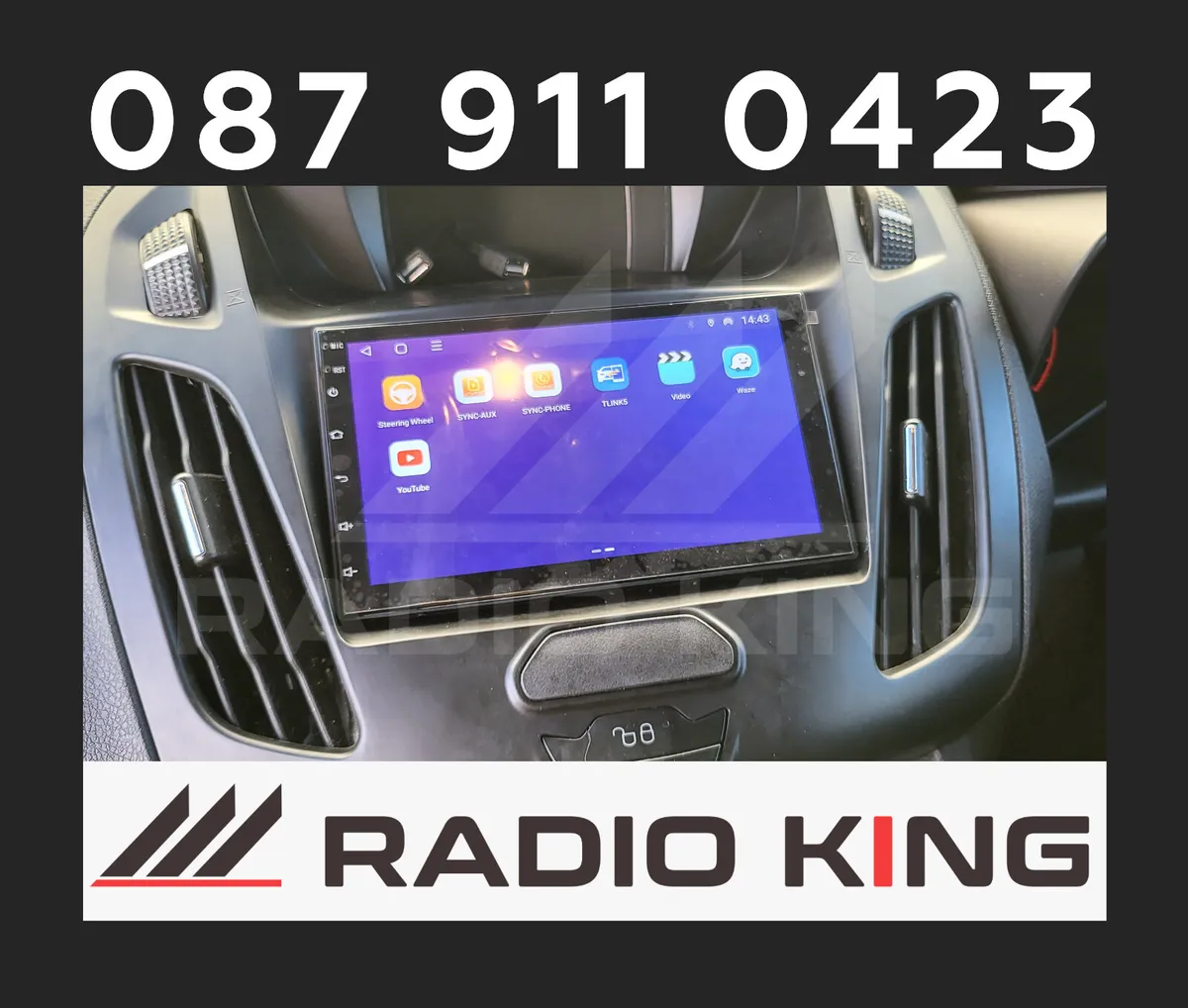 PREMIUM CARPLAY FORD TRANSIT ANDROID AUTO RADIO - Image 3