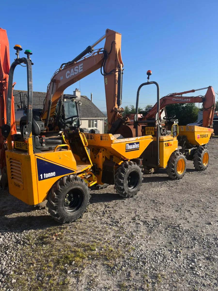 Thwaites Terex 1 ton hi tip - Image 2
