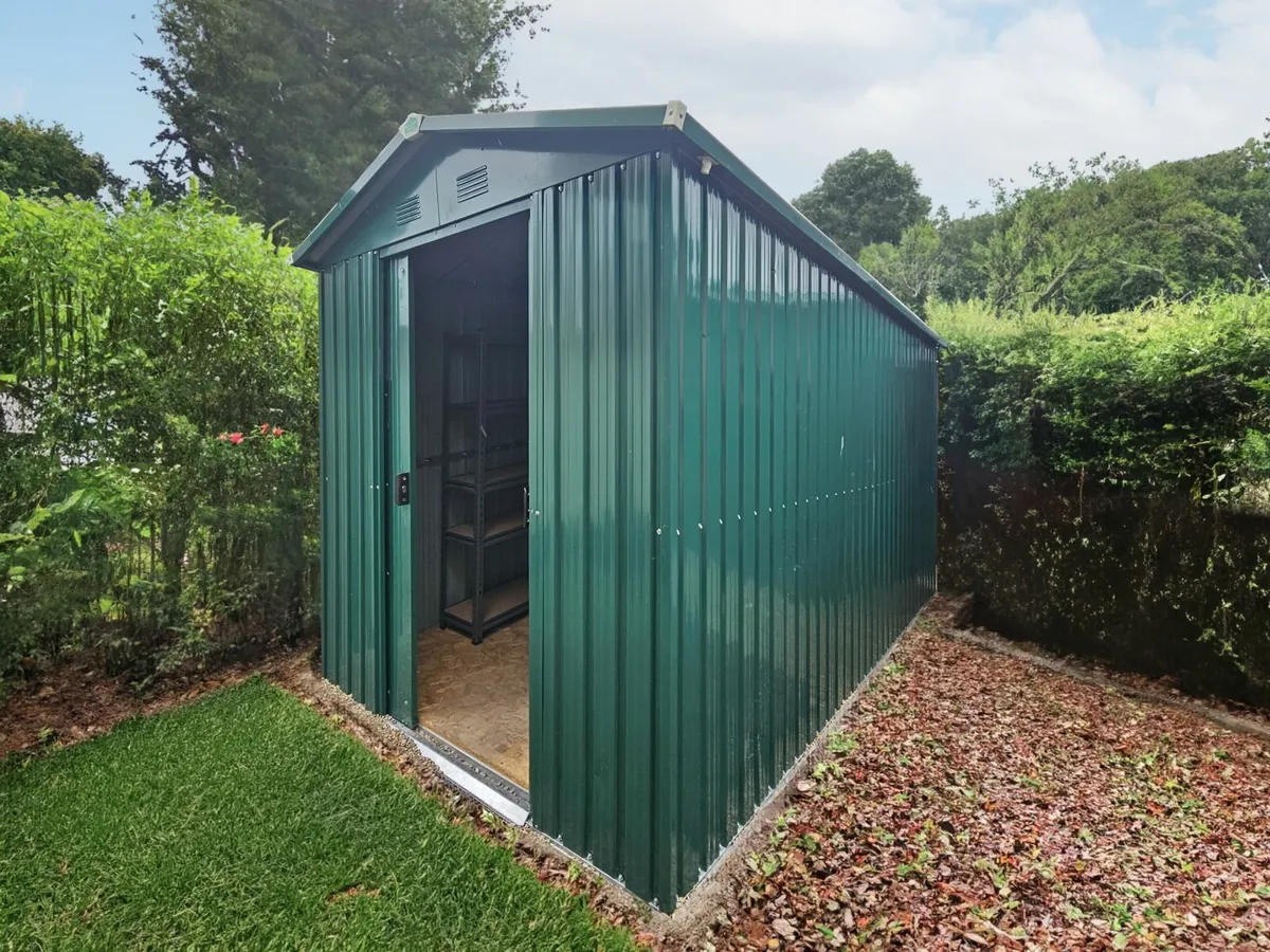 6ft x 12ft Steel Shed - Image 1