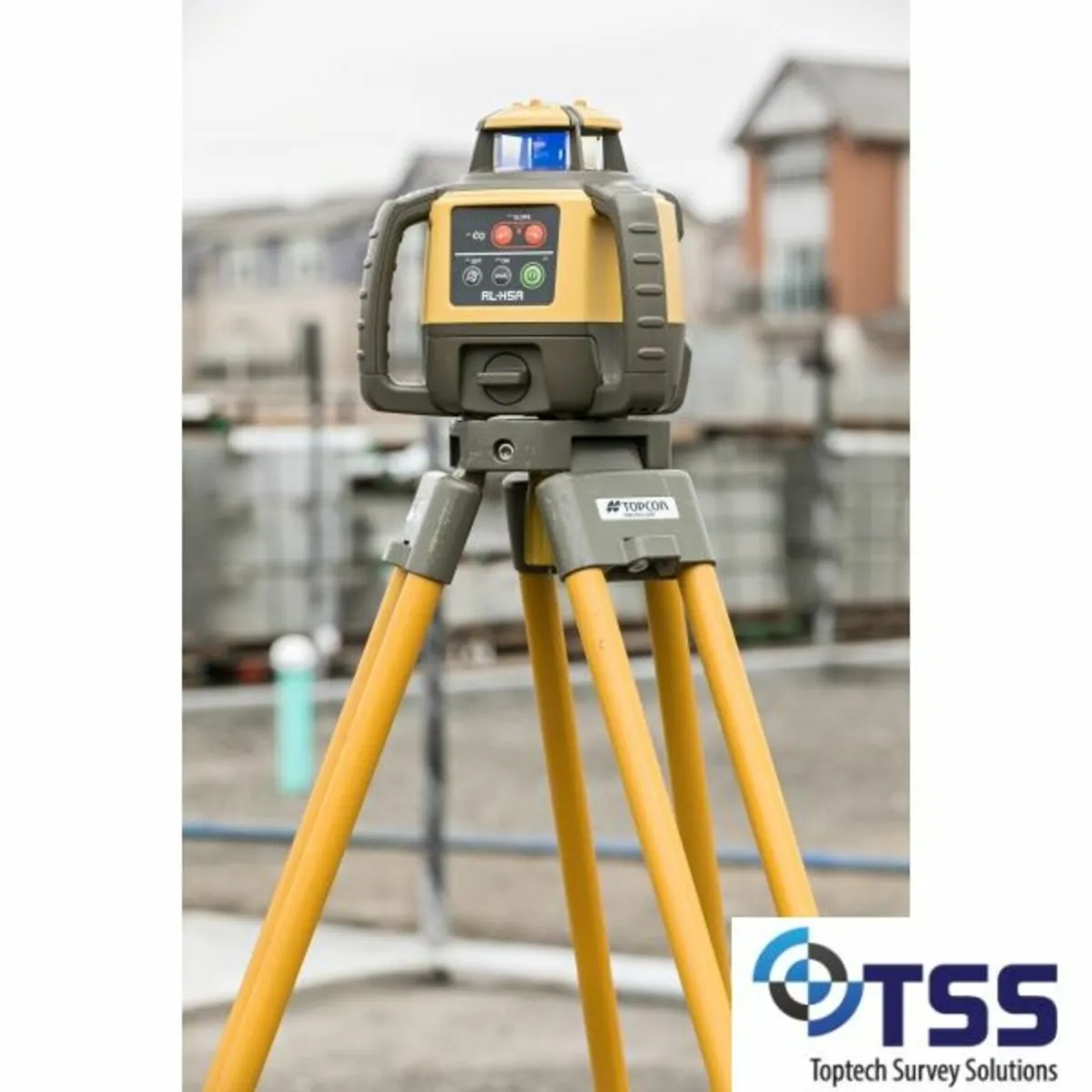 Topcon Laser Level RL-H5A with LS-100D T&S - Image 2