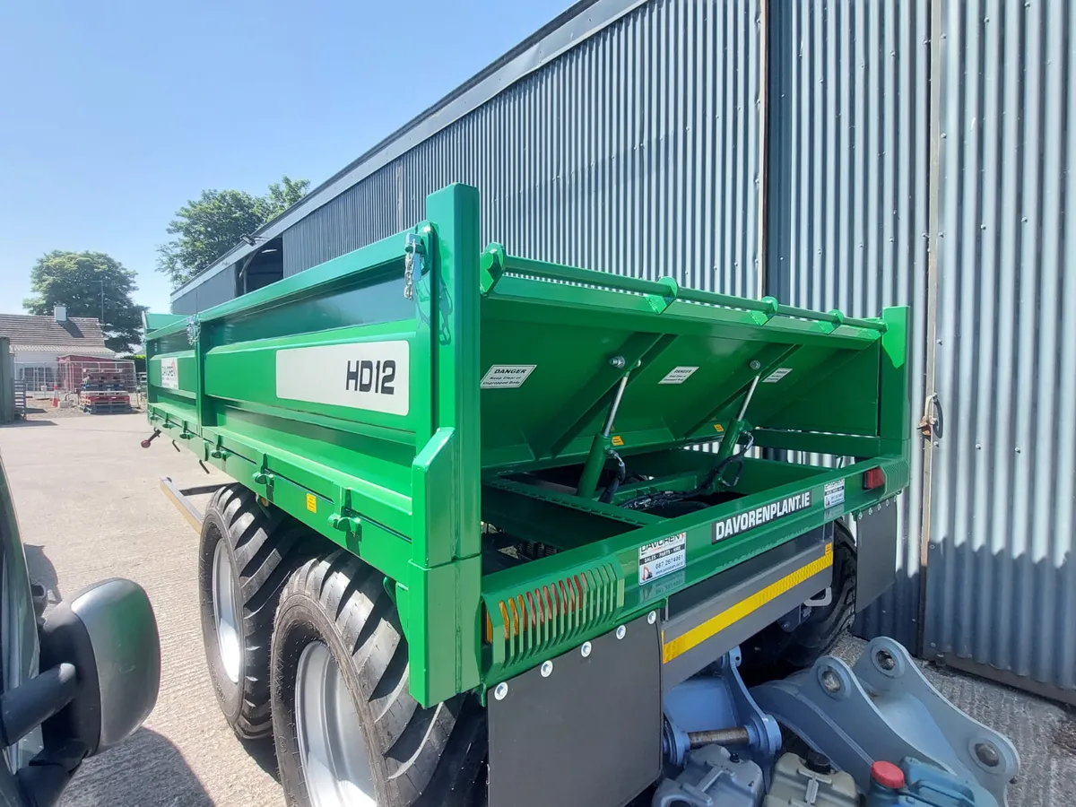 JNC HD12 DROPSIDE DUMPTRAILER - Image 2