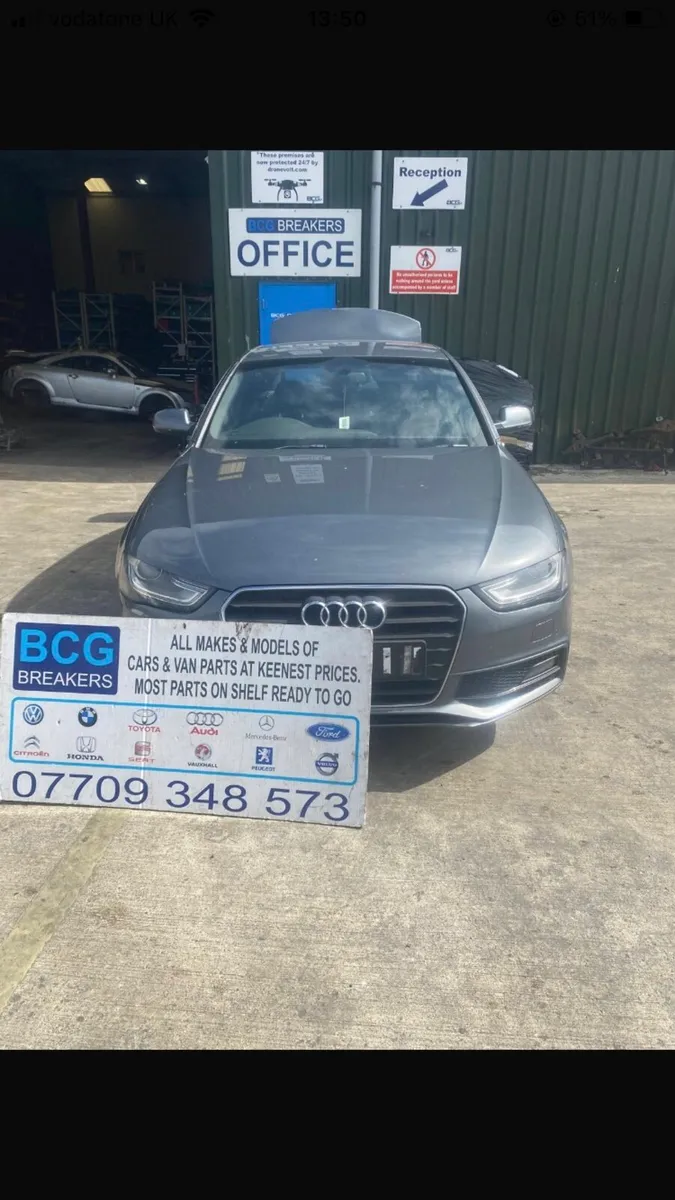 2014 Audi a4 sline parts breaking BCG