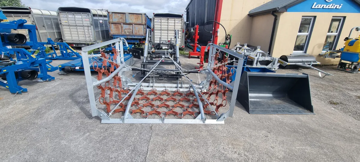 New Jarmet 4 Metre Fold Up Harrow - Image 1