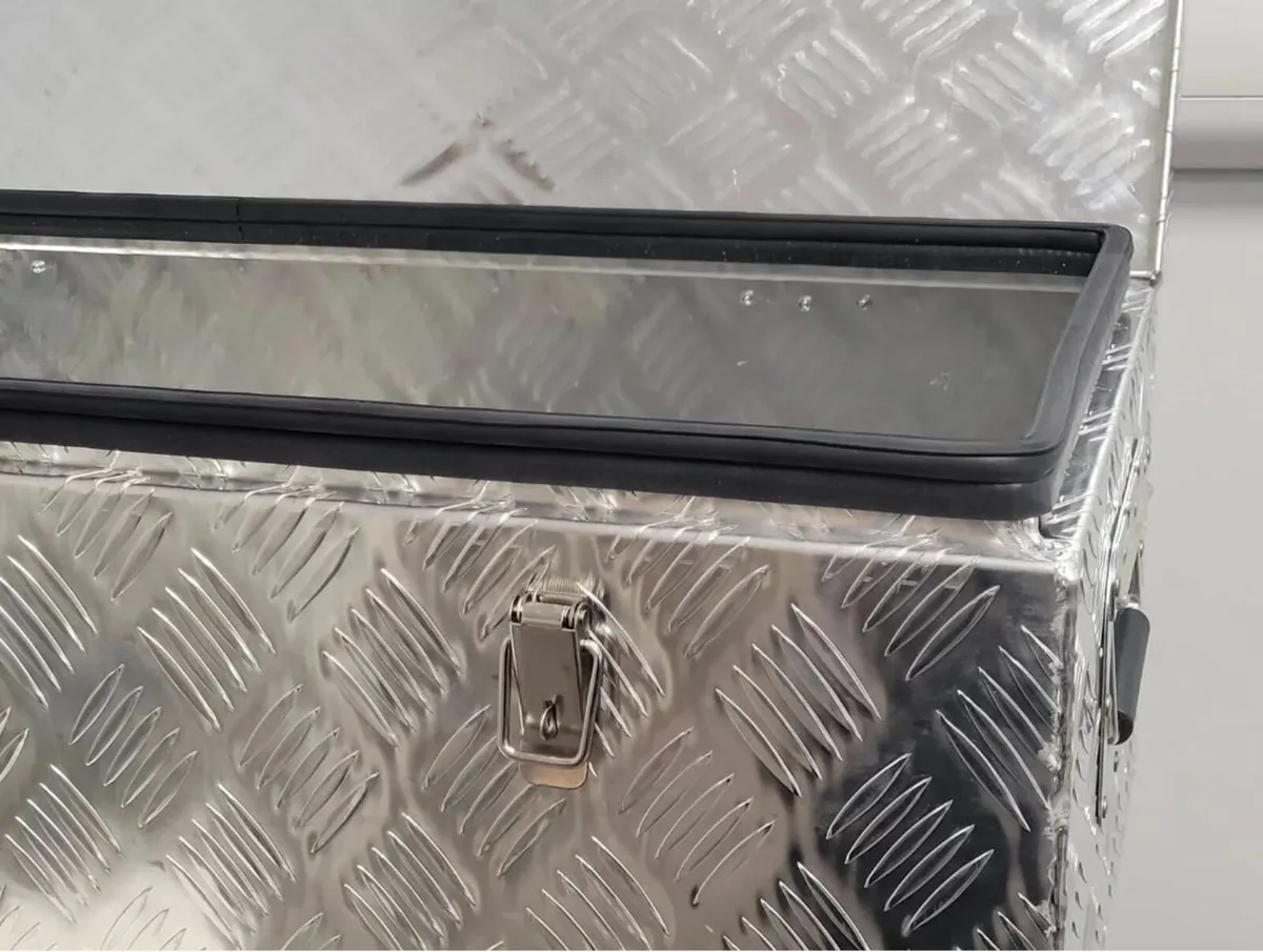 Trailer Storage Toolbox | Aluminium Checker Plate - Image 4