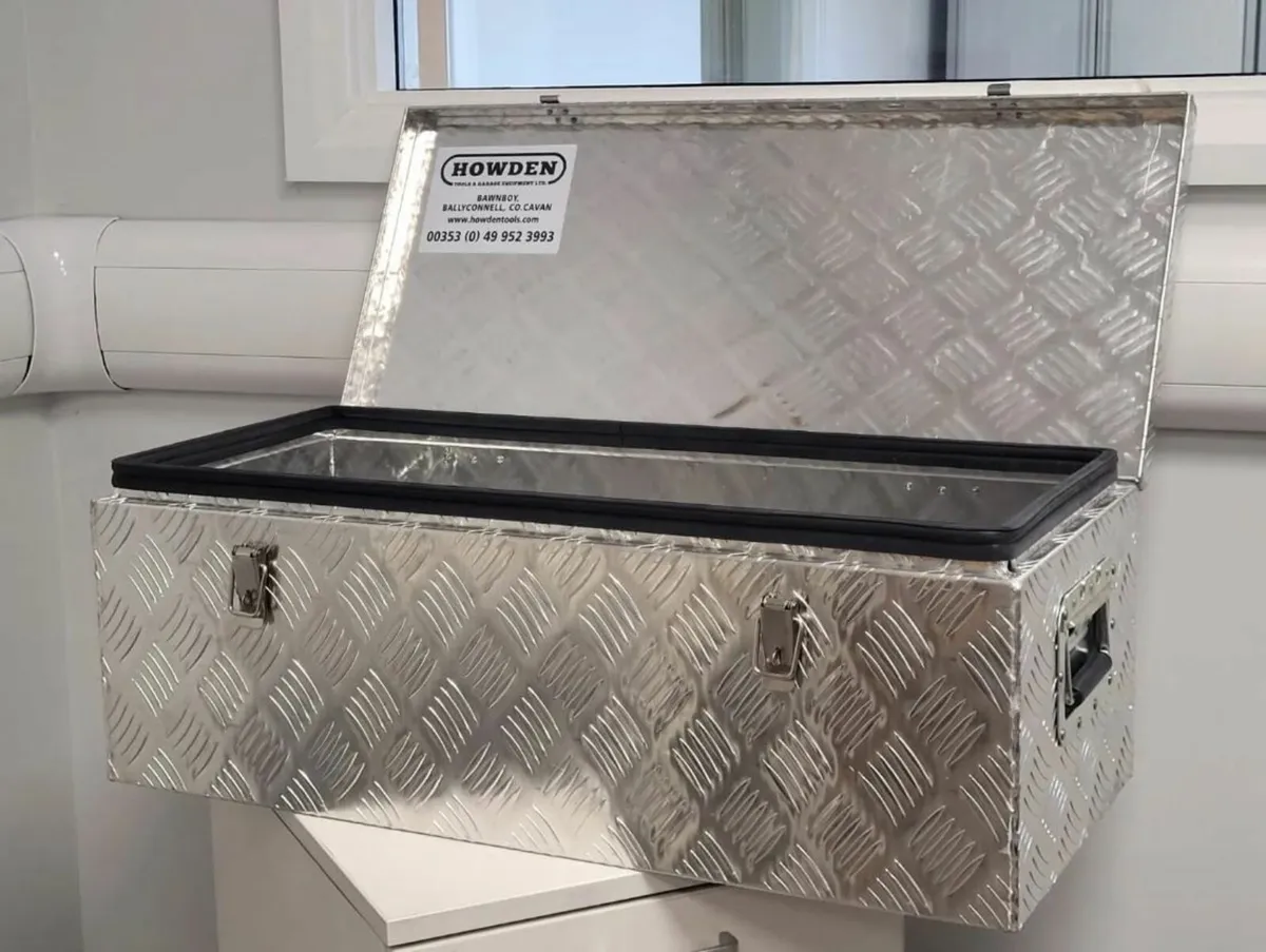 Trailer Storage Toolbox | Aluminium Checker Plate - Image 1