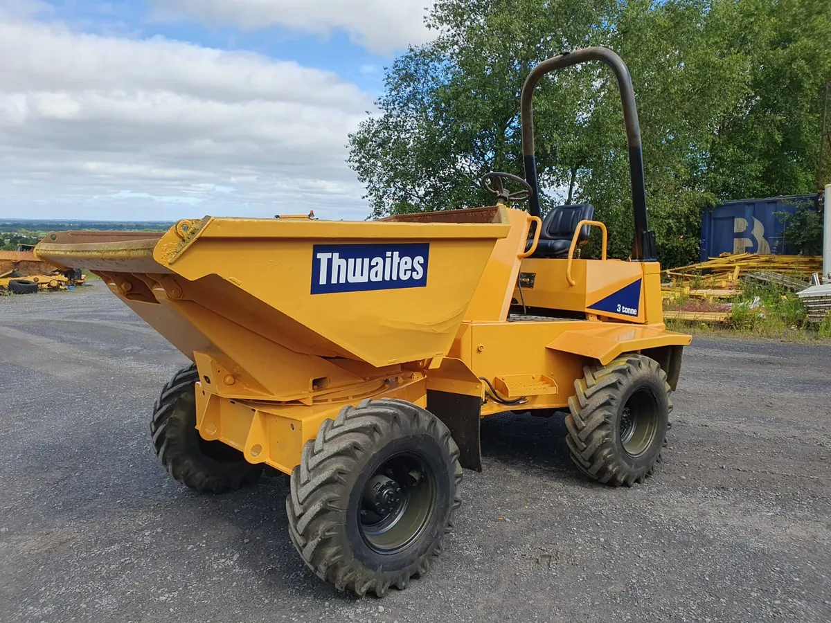 Twaites 3 ton Swivel Dumper - Image 2