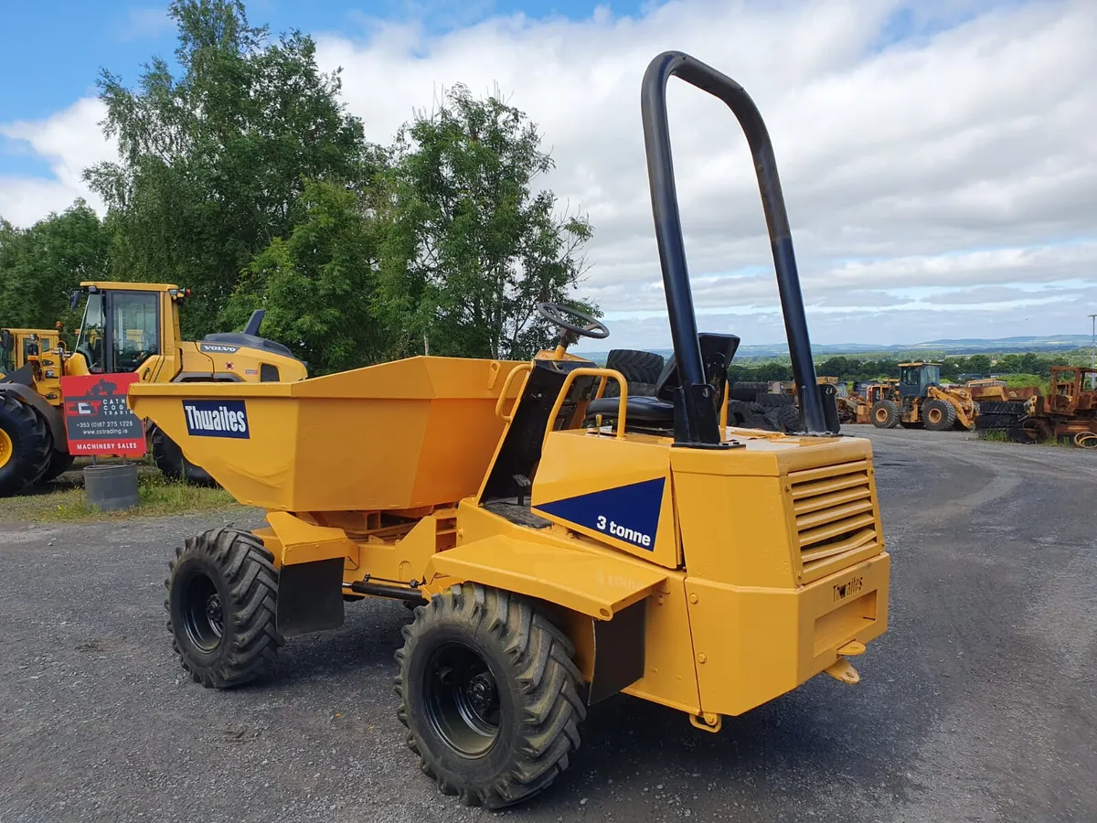 Twaites 3 ton Swivel Dumper - Image 1