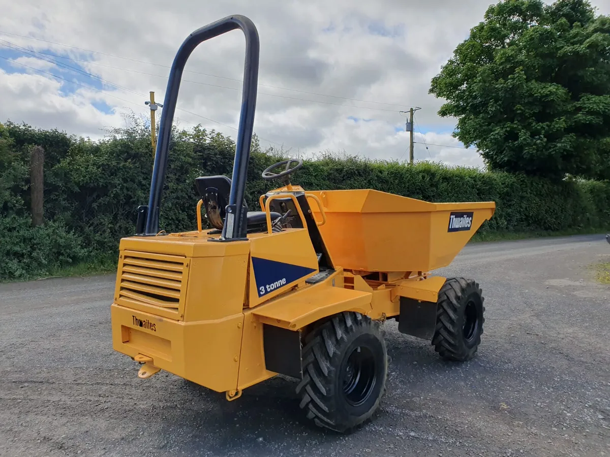 Twaites 3 ton Swivel Dumper - Image 3