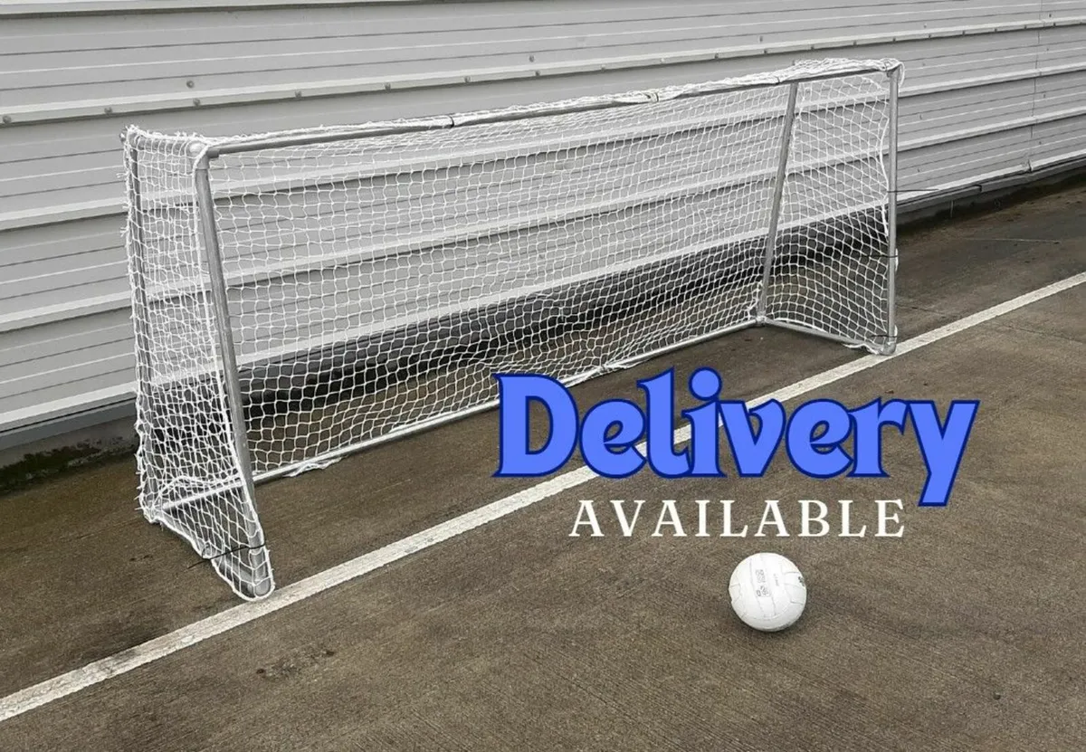 5-A-Side Steel Football Goals - Image 1
