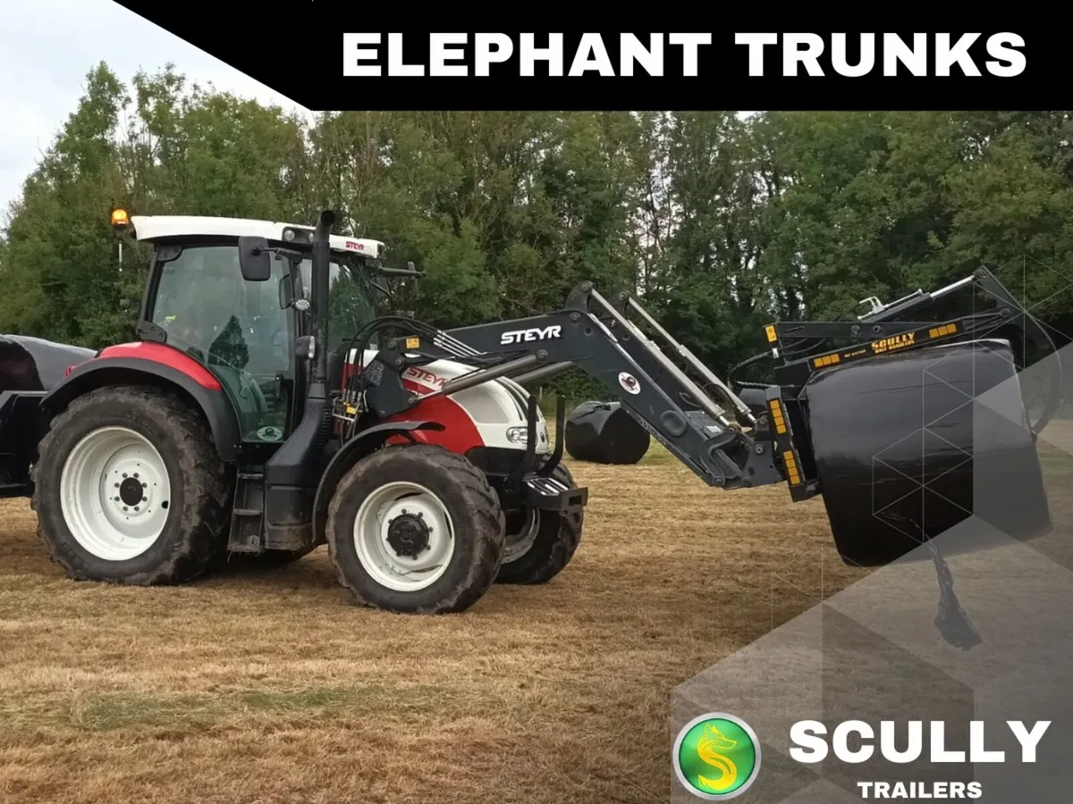 Scully elephant trunk type bale handler - Image 2