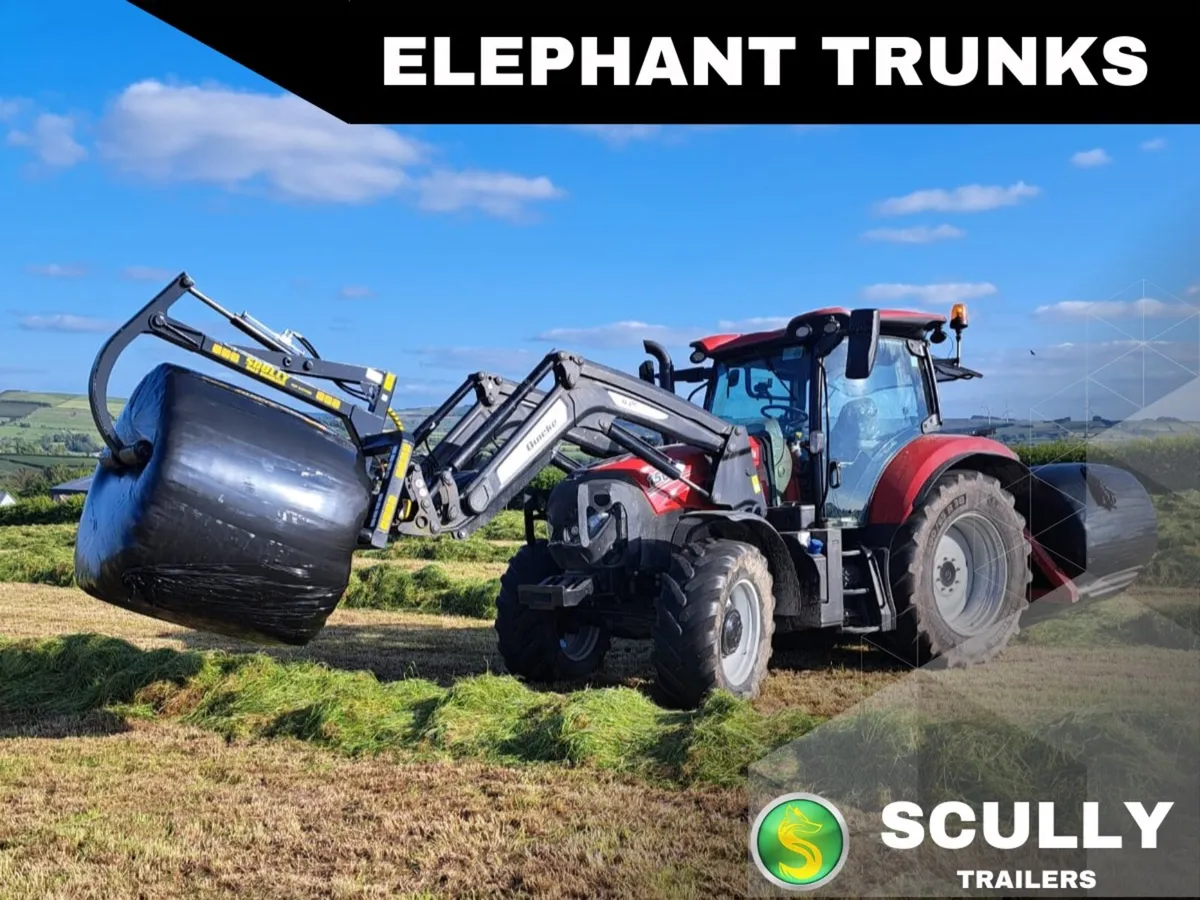 Scully elephant trunk type bale handler - Image 3