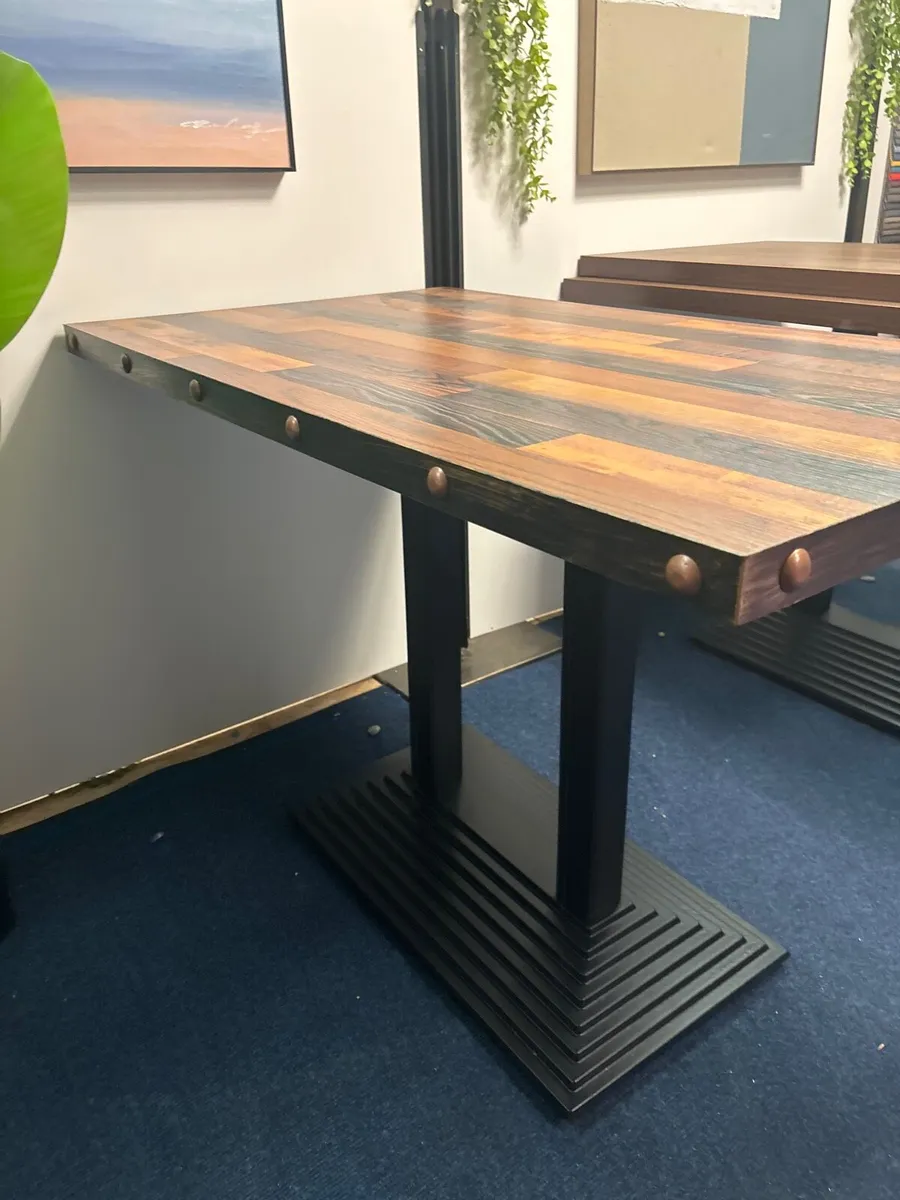 Rustic Oak Laminate Tabletop (Sizes Below) - Image 3