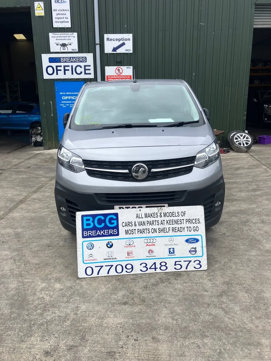 2022 Vauxhall vivaro parts breaking - Image 1