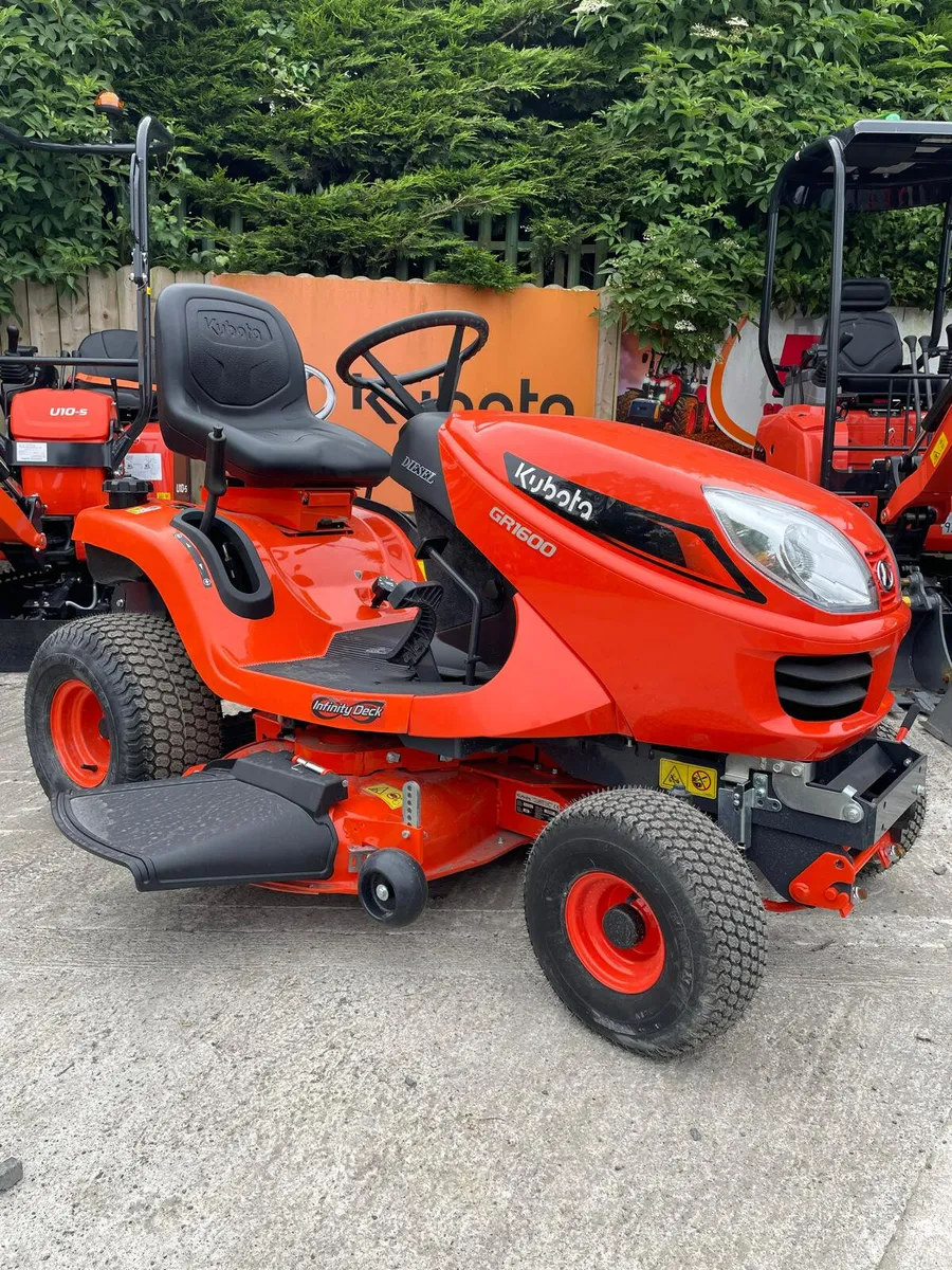 New Kubota GR1600 ID Ride on Mower - Image 1
