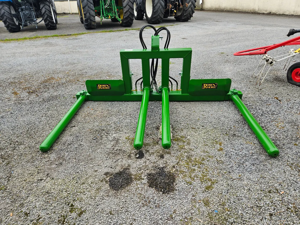 ROSSMORE HYDRAULIC DOUBLE BALE LIFTER - Image 2