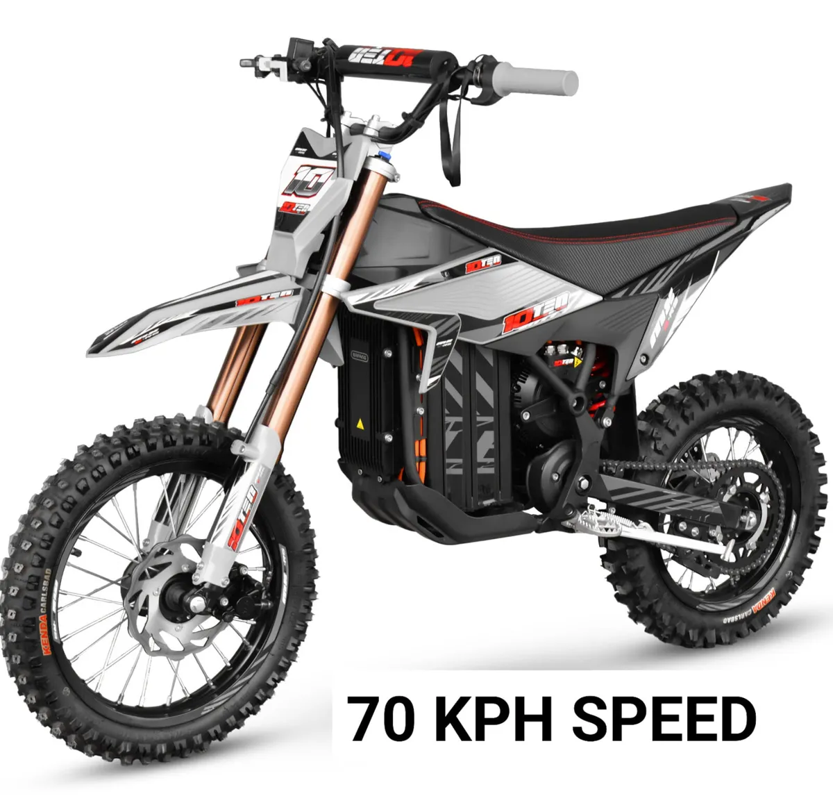 10TEN Mxe RS Electric PIT BIKE 70KPH DELIVERY - Image 3