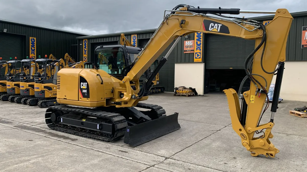 2017 CAT 308E - Image 4