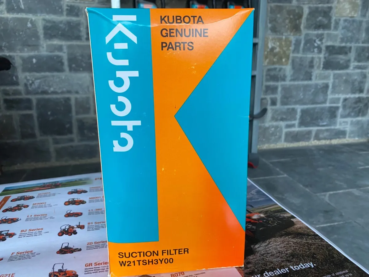 Kubota Suction Hydraulic Filter - Image 2