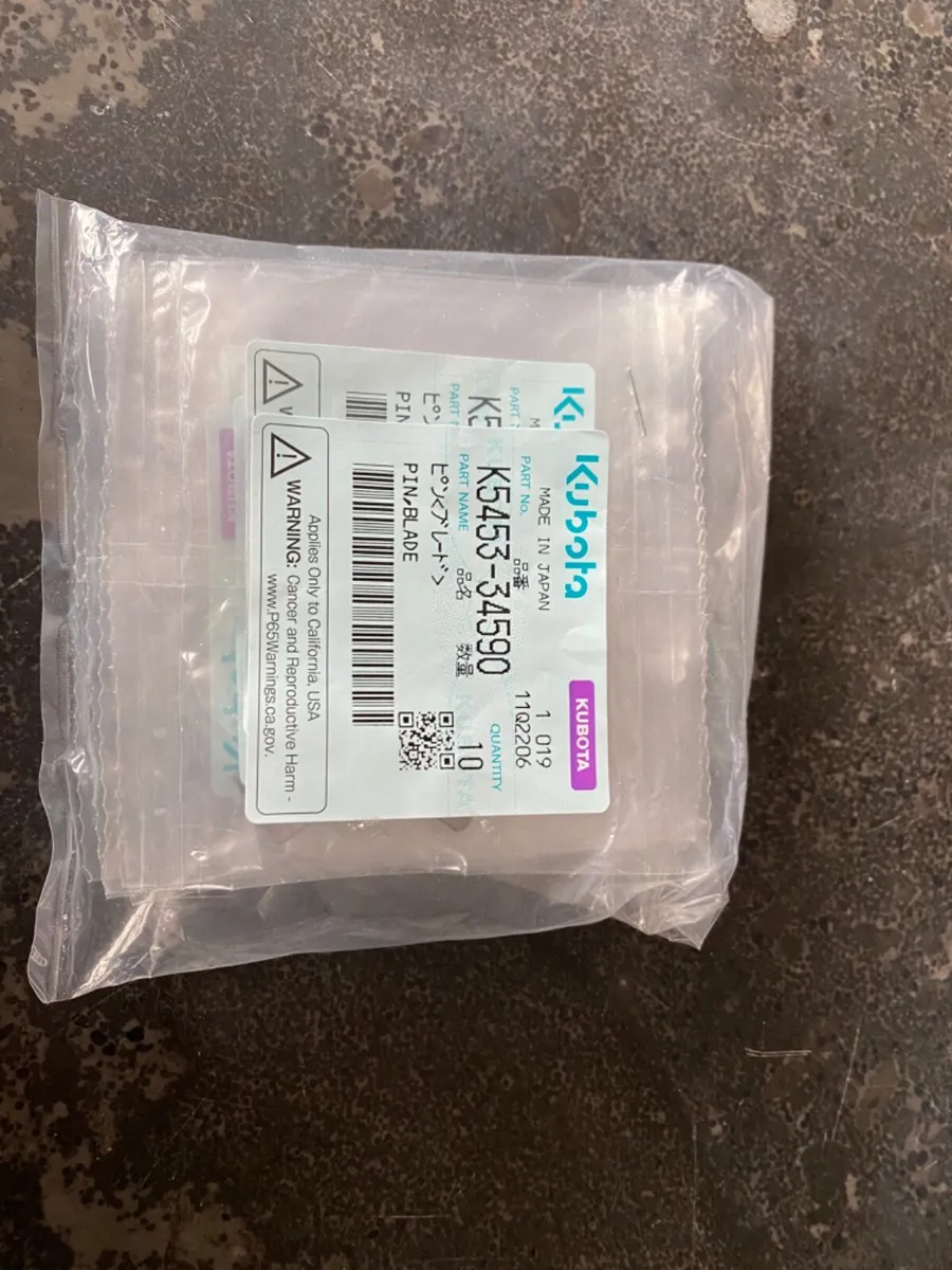 Kubota G Series Shear Pins - Image 3