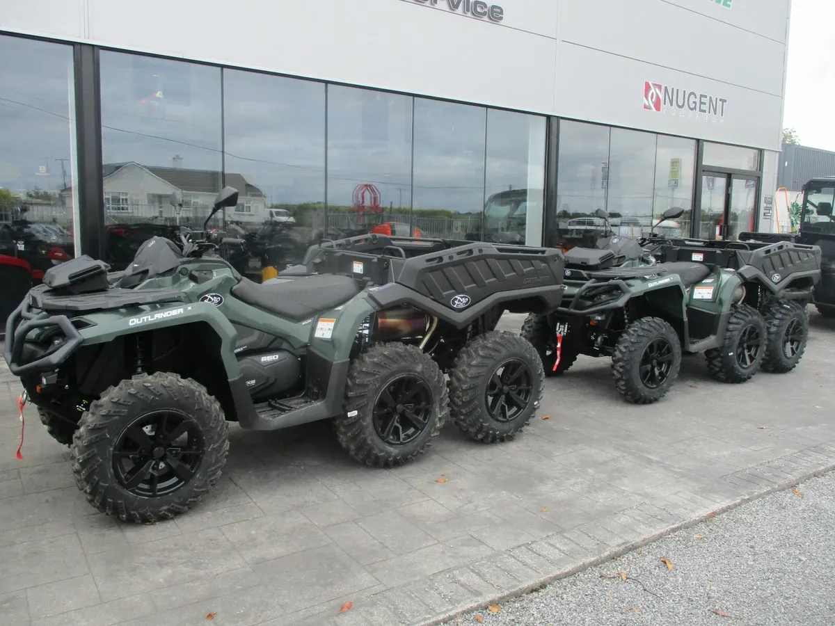 Can-am outlander quad 6 x 6 atv - Image 2