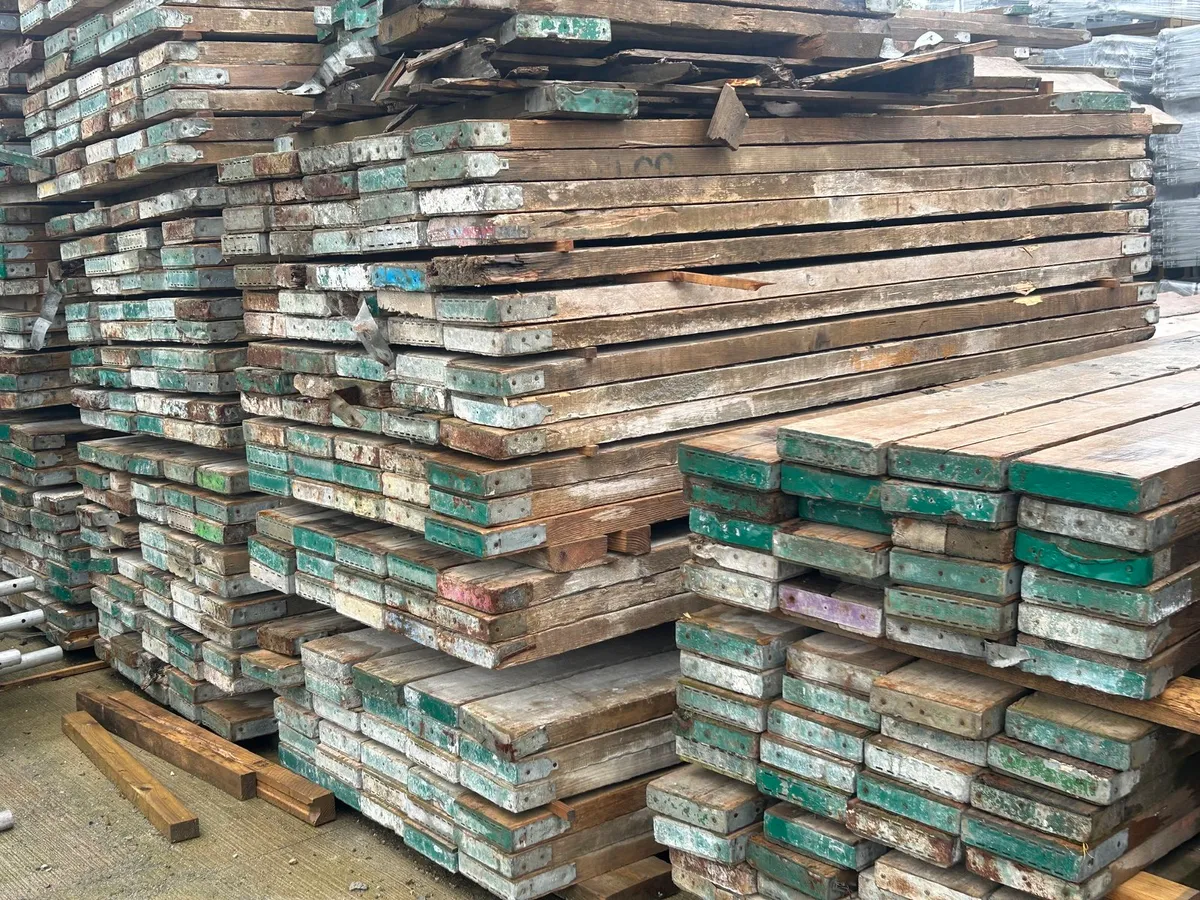Old Scaffolding Boards - Image 1