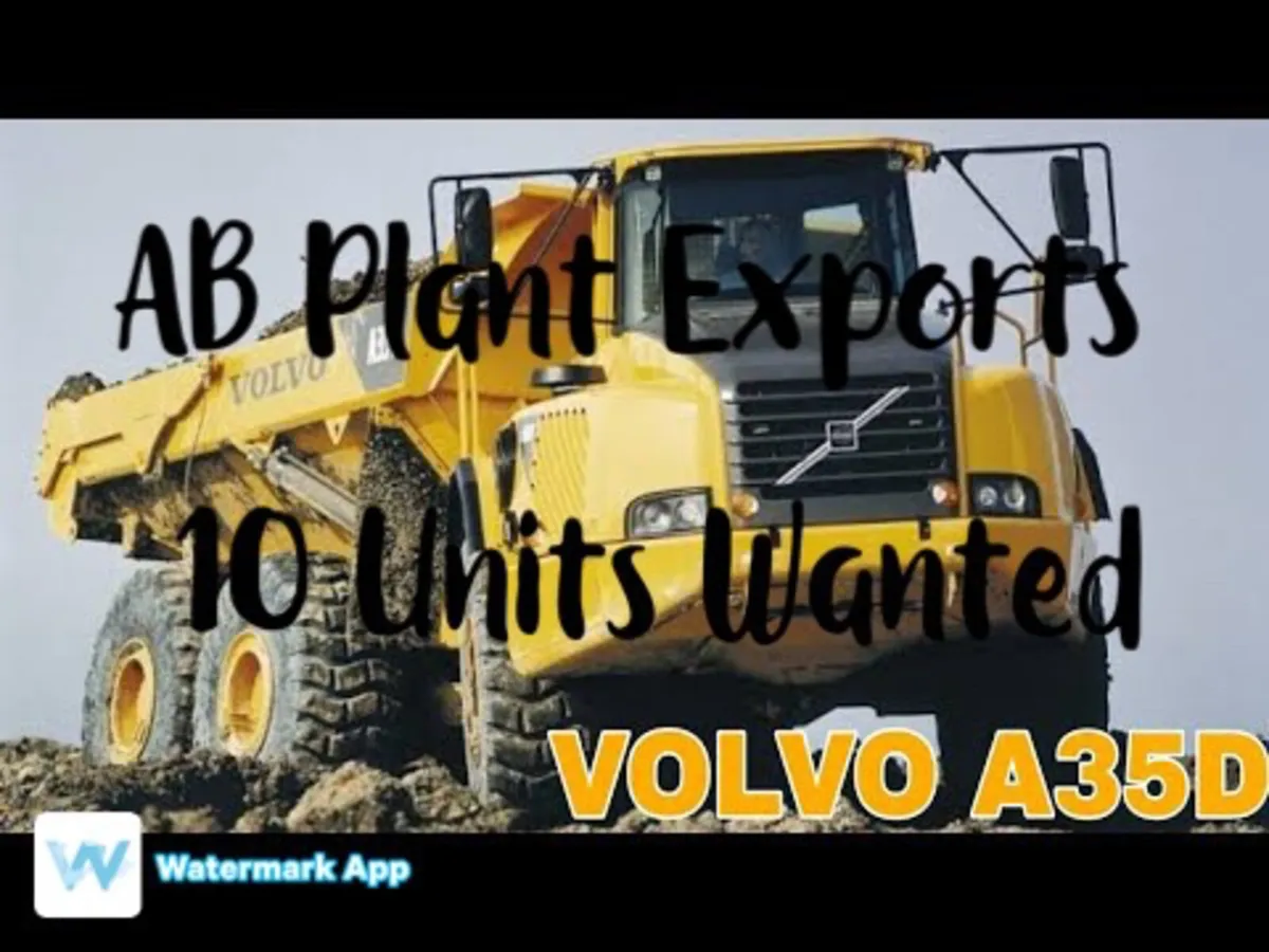 Volvo A35D ( 15 units wanted)