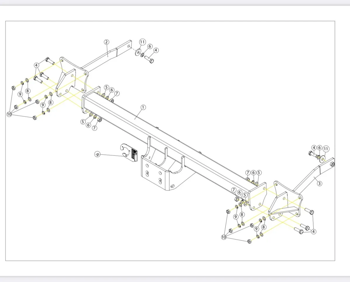 2024+ Ford custom towbars - Image 2