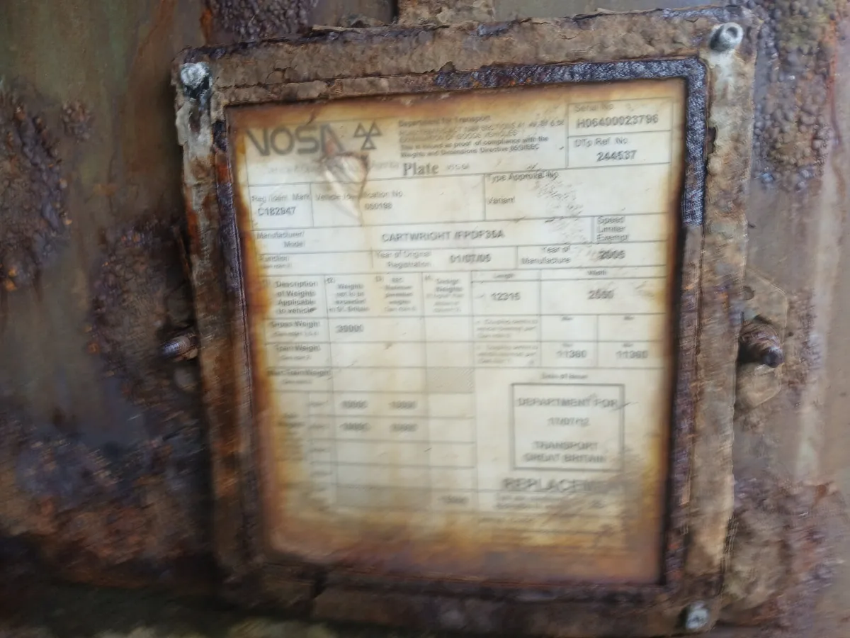 2005 Cartwright Stepframe Trailer No Vat - Image 3