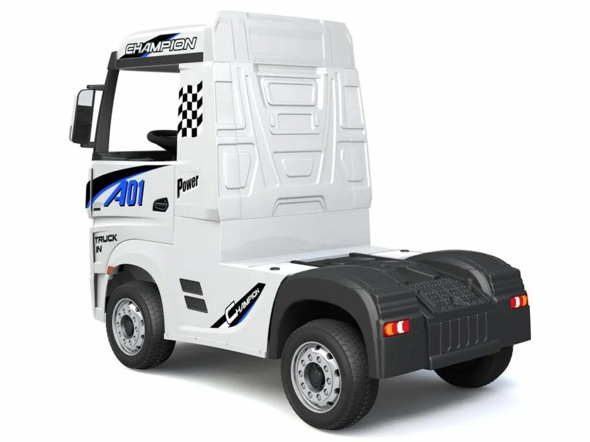 Licensed Mercedes Benz Actros 24V Electric Ride On - Image 4