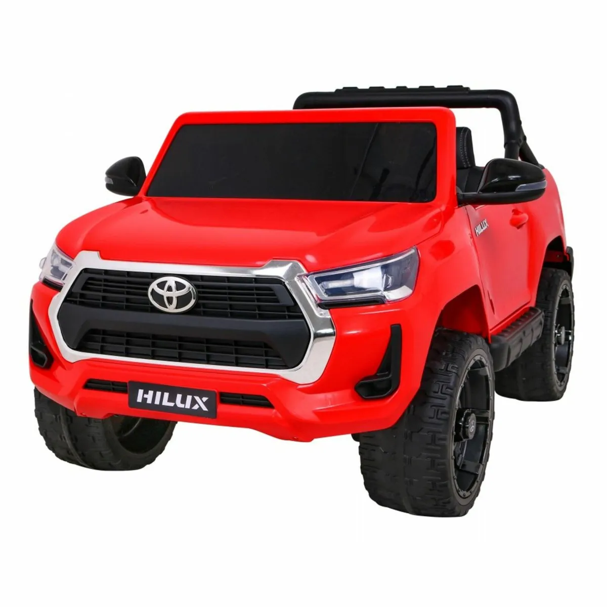 Toyota Hilux 12V Electric Ride On Jeep Red - Image 1