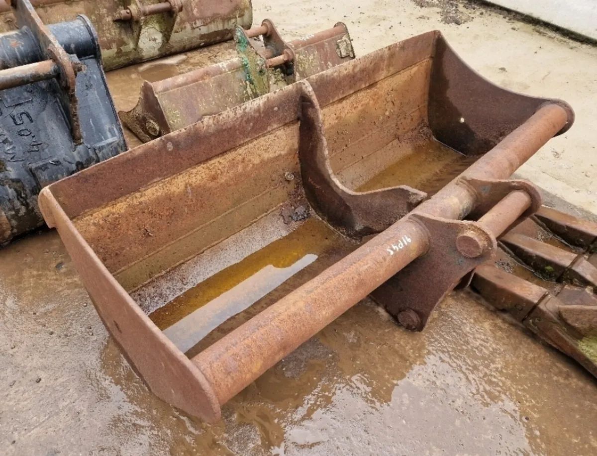 6ft Grading Bucket 65mm Pins - Image 2