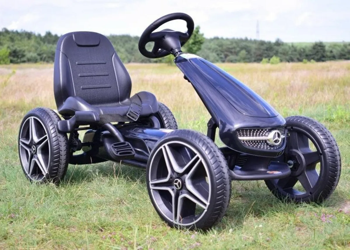 Mercedes Benz Stylish Go Kart Black - Image 1