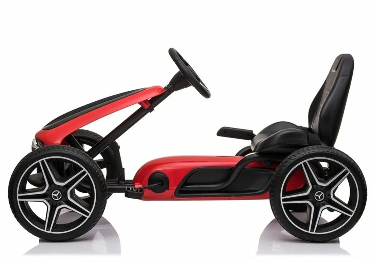 Mercedes Benz Stylish Go Kart Red - Image 2