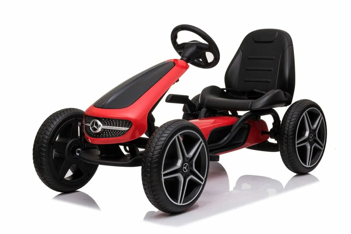 Mercedes Benz Stylish Go Kart Red - Image 1