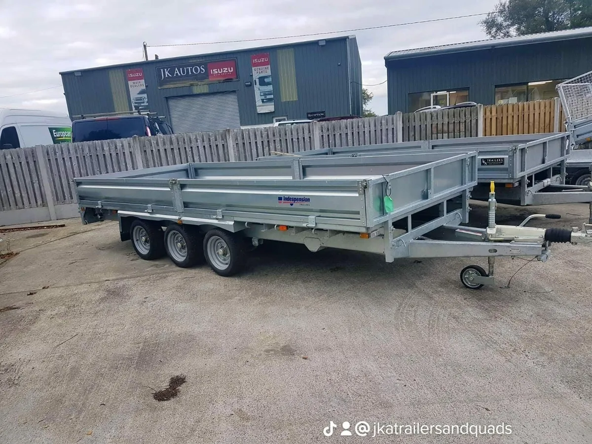 INDESPENSION FLATBED TRAILERS - Image 1