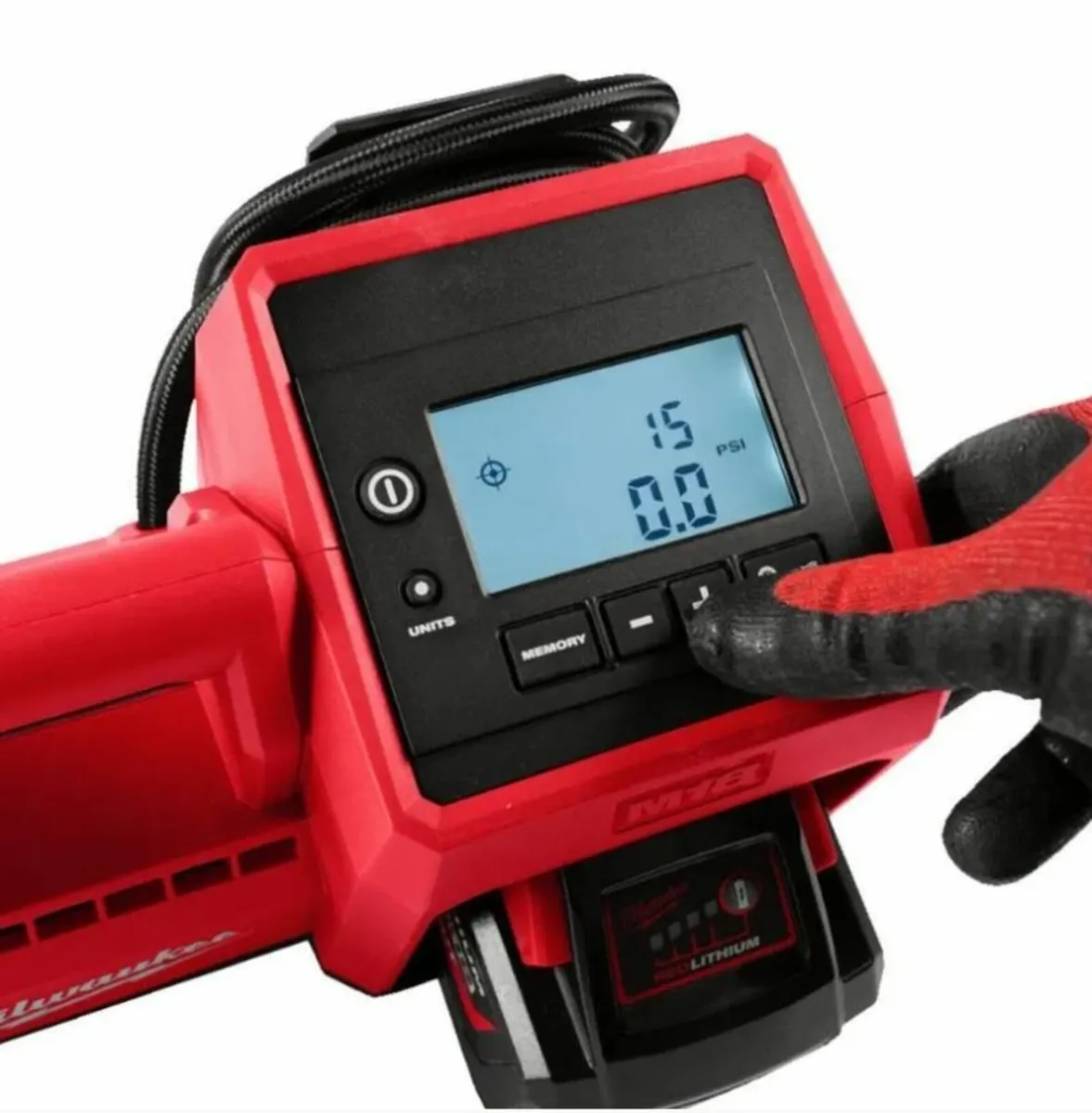 Milwaukee Tyre Inflator 18v - Image 4