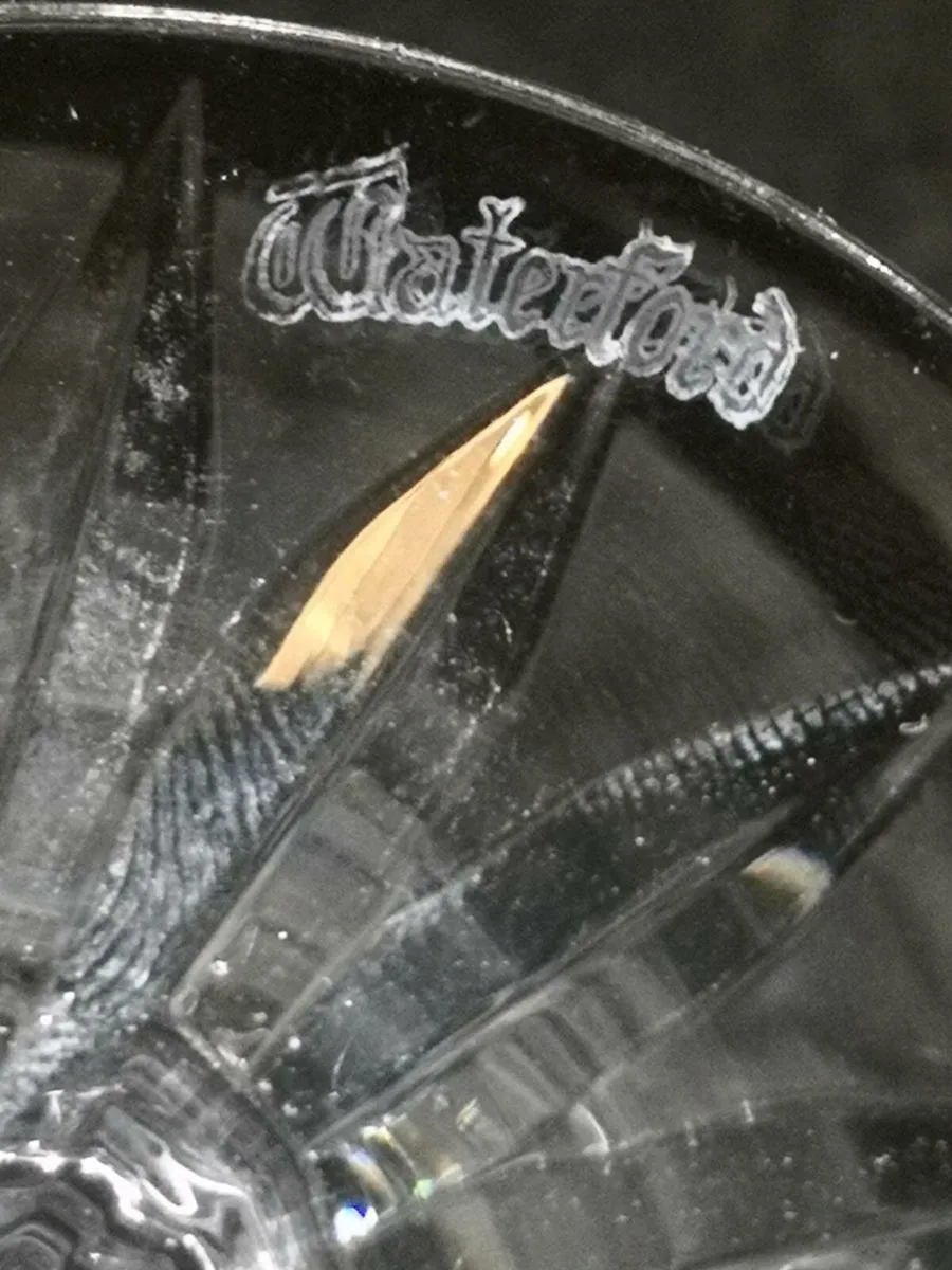 6 Waterford crystal Boyne sherry glasses - Image 4