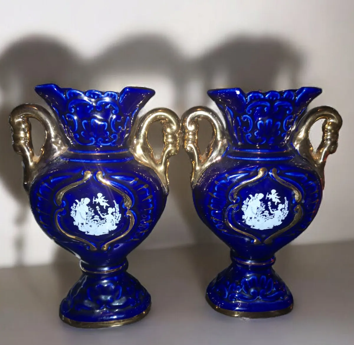 Pair of gorgeous Italian vase - Image 1