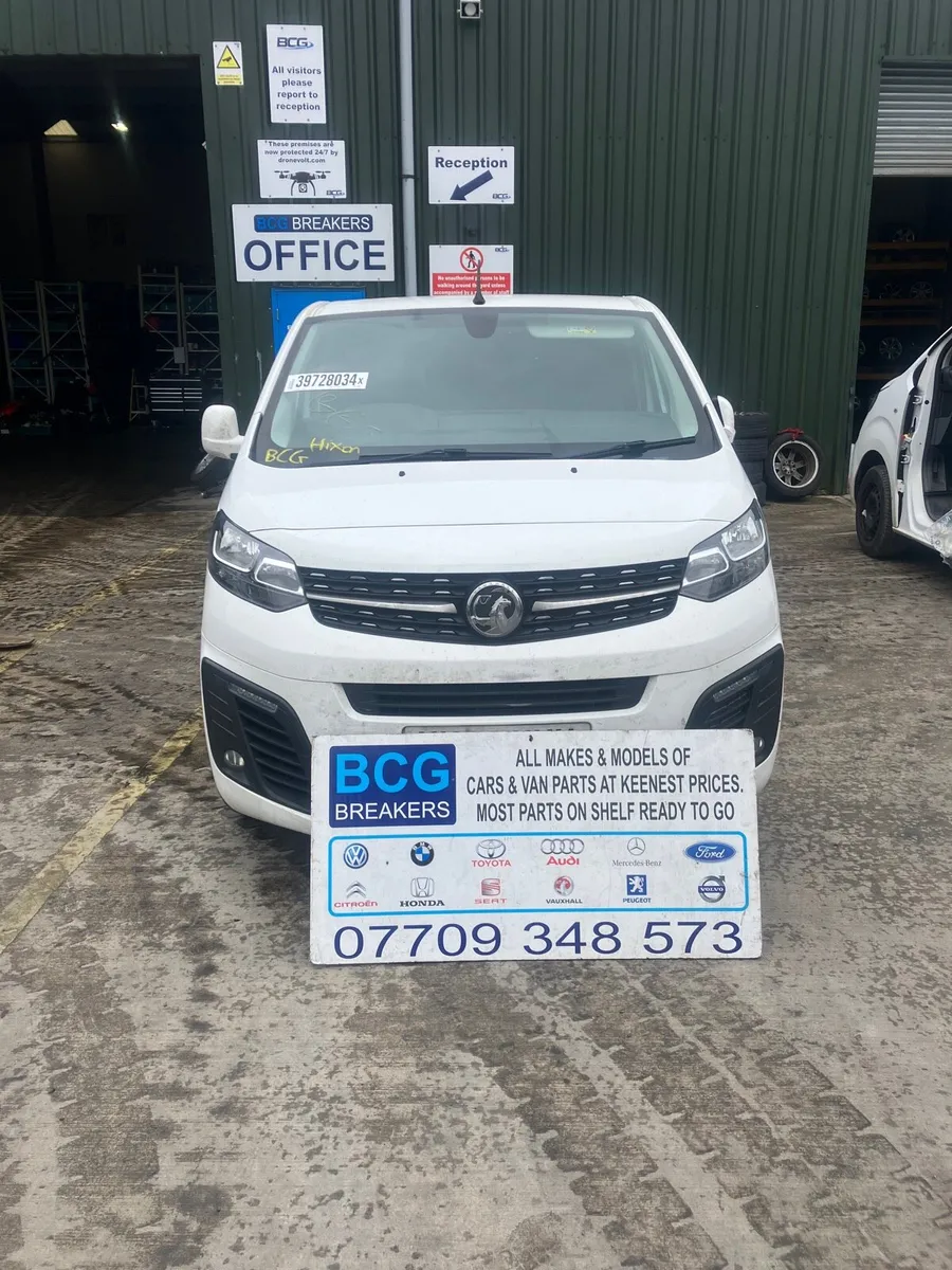 2022 Vauxhall vivaro parts breaking - Image 1