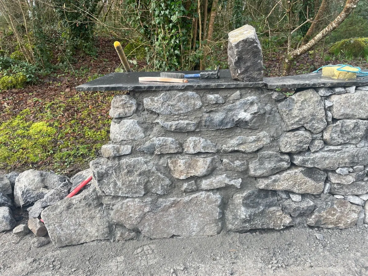 Stone wall stonemason - Image 2