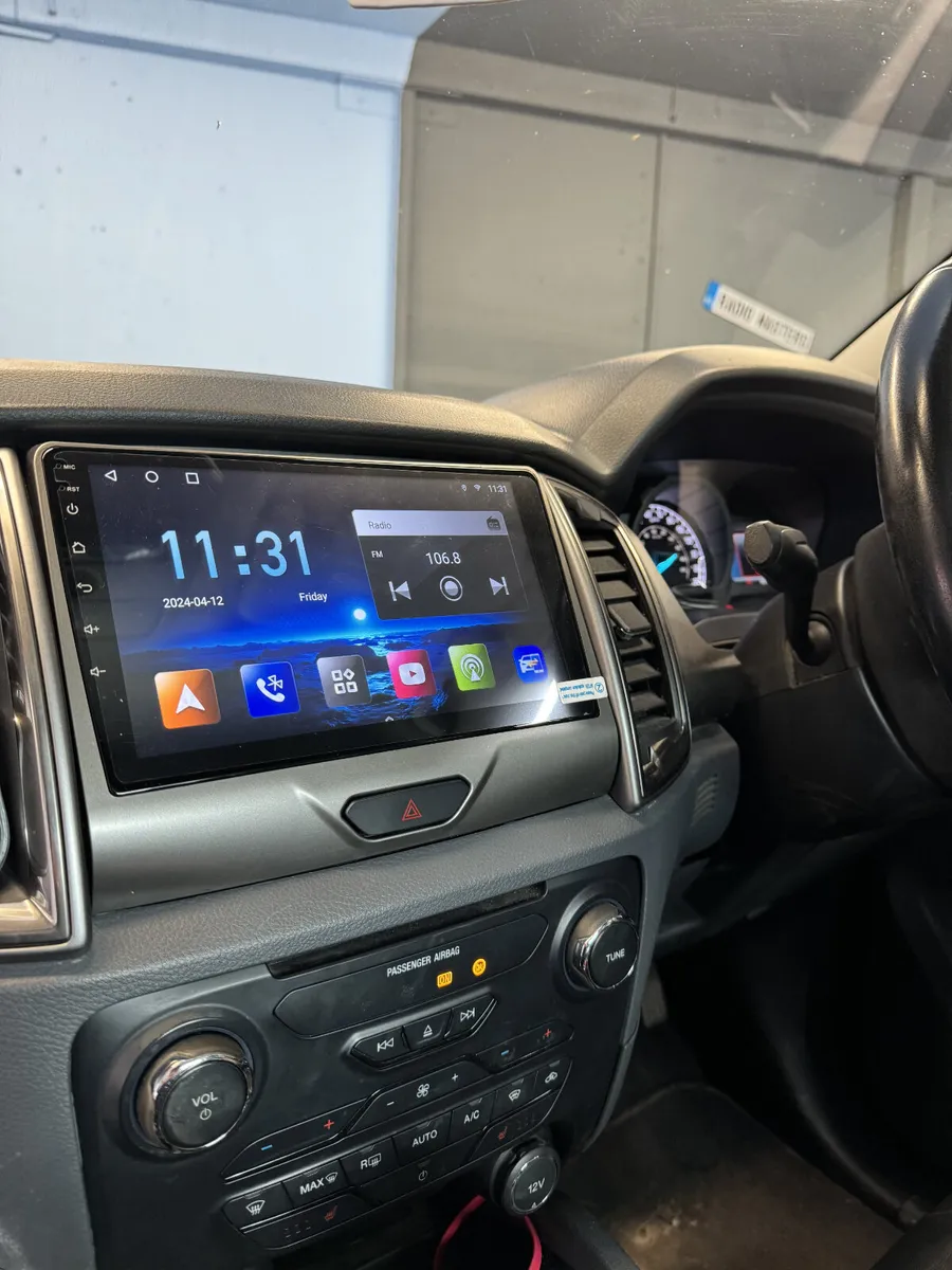 Ford Ranger Android Car Radio Carplay Android Auto - Image 3