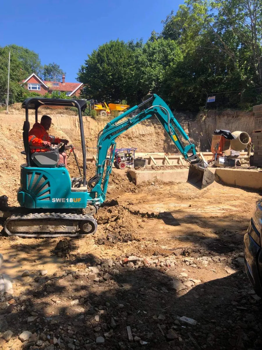 Sunward SWE 18UF Mini Excavator - Image 1