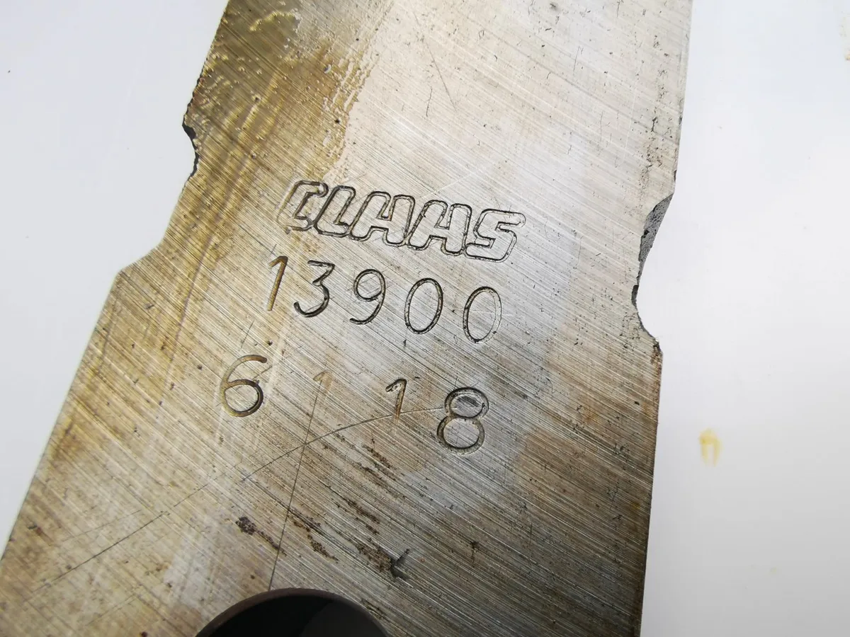 Claas forage harvester Shear Bars - Image 1