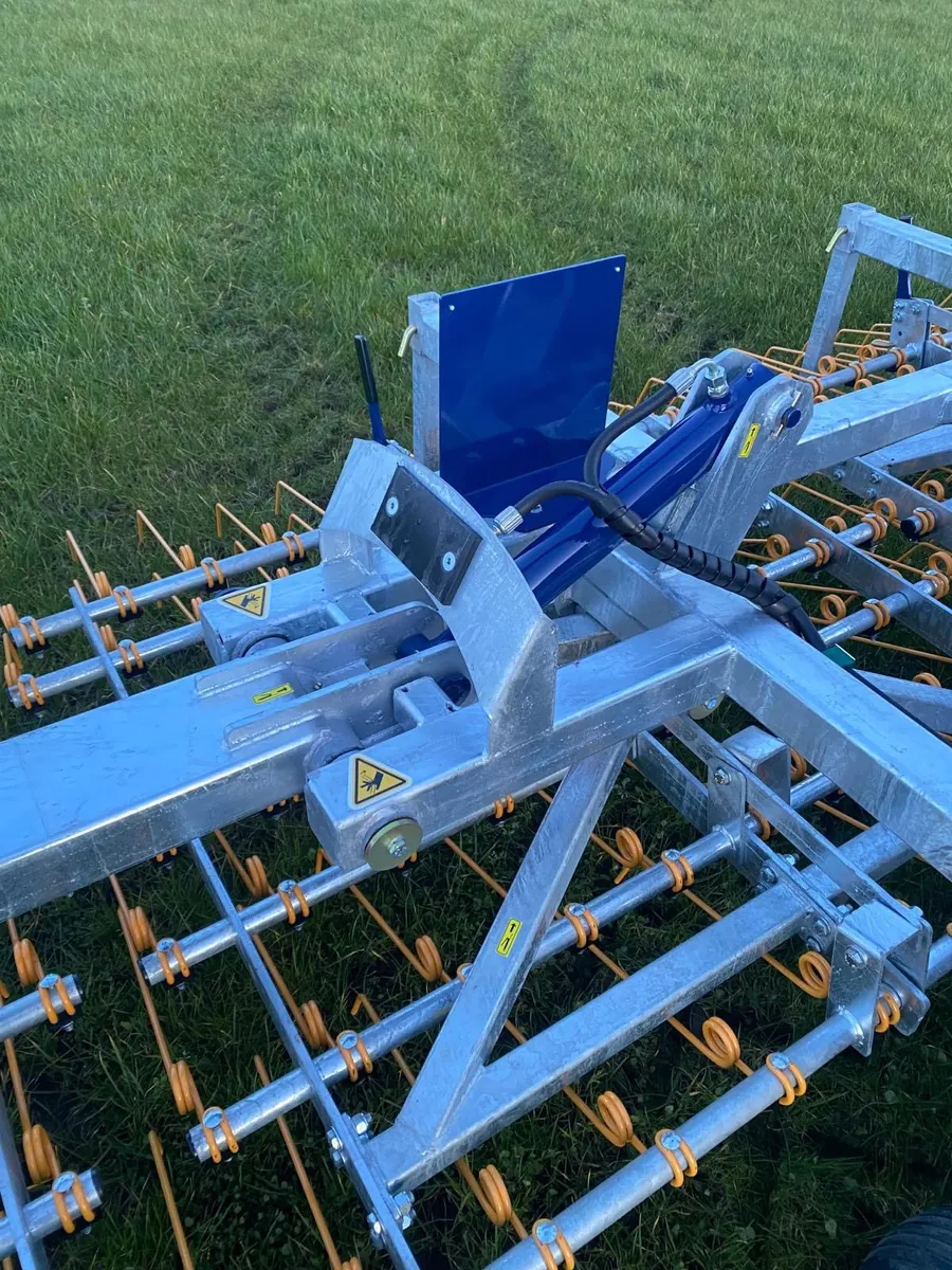 Heavy Duty 3, 4.5 & 6 metre Tine Harrow Galvanised - Image 4