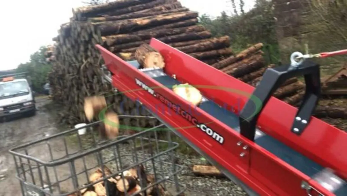 REMET RP200  Branchlogger, Conveyor and Flywheel - Image 3