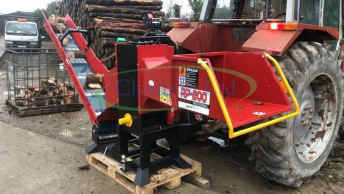 REMET RP200  Branchlogger, Conveyor and Flywheel - Image 1