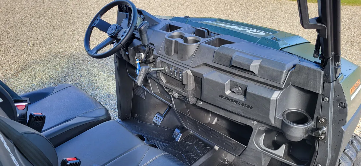 0 % FINANCE ON NEW 2024 POLARIS RANGER DIESEL - Image 4