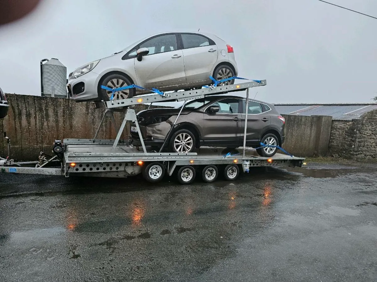 Woodford twin deck  trailer  cost over €20,000 - Image 1