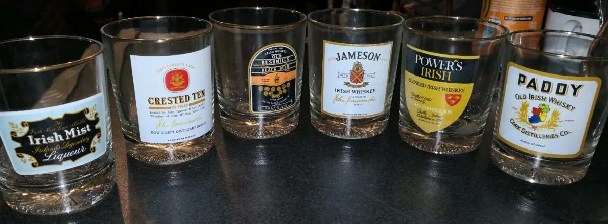 Irish Whisky glass collection - Image 1